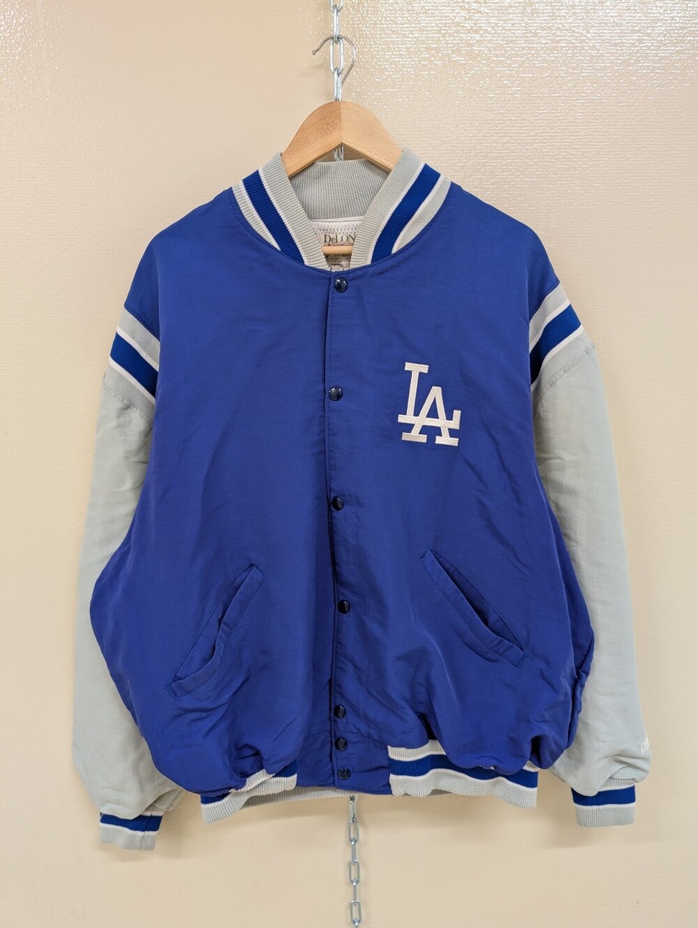 Vintage LA DeLong Varsity Jacket men's XL